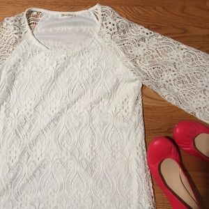 NWOT Brittany Black white dress